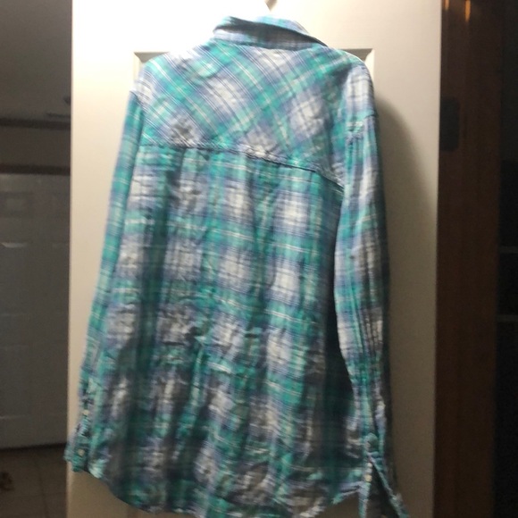 Aeropostale Blue Flannel - Picture 4 of 4